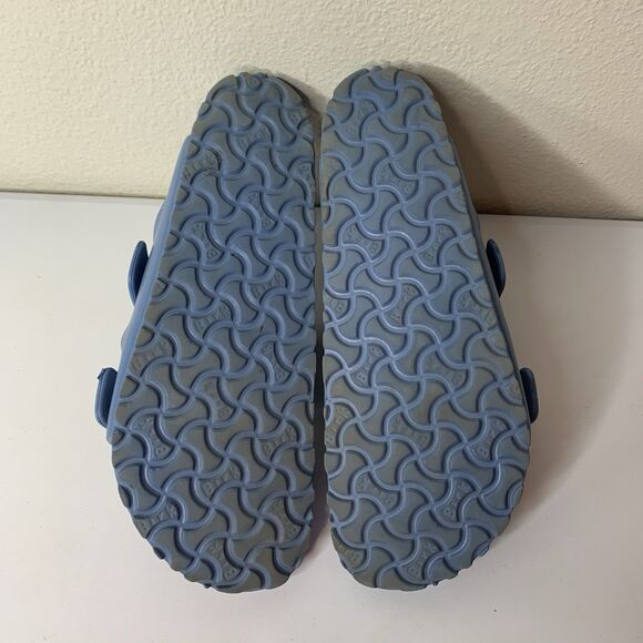 Birkenstock Blue Sandals Slides Sz 41 Regular Width Women’s 10/10.5 Men’s 8/8.5 - Picture 8 of 8
